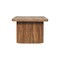 Homeroots 35in Brown Solid Wood Storage Bench With Cabinet 718247 - alternate 4