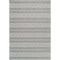 Homeroots 5' X 8' Beige And Gray Striped Distressed Indoor Outdoor Area Rug 559070 - alternate 1