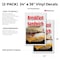 Signmission Breakfast Sandwich, Vinyl Decals Only 24 Inch x 36 Inch, Vinyl Decal, 2PK DSB-2436-2PACK-Breakfast Sandwich - alternate 2