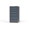 Strong Hold 6 drawer cabinet - (2x 6ft, 2x 8ft, 2x 10ft) - Blue accents - Keyed Different S3060-PPDAS-0605FS - alternate 3