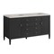 James Martin Vanities Myrrin 60" Double Vanity, Carbon Oak, w/ 3 CM Siberian Silestone Top 485-V60D-CBO-3SFR - alternate 5