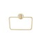Paradise Bathworks Arcadia, Towel Ring, Satin Brass 69004 - alternate 1