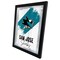Holland Bar Stool Co San Jose Sharks 17 in.x22 in. Logo Wall Mirror MLogo - alternate 3