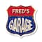 Signmission Fred's Garage, 6 Inch X 6 Inch, Plastic Sign SHI-P-6-383-FRED - alternate 1