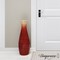 Uniquewise 28in Classic Bamboo Floor Vase Handmade, Decorative Glossy Red Vase for Dining Room, Living QI003242.M.RD - alternate 3