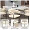 Leisuremod Aero Collection Modern Dining Chair in Taupe, 2PK AC23TP2 - alternate 5
