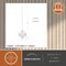 Vaxcel Rad 4-Light 23.5 in W Pewter Mid-Century Modern Geometric Cage Pendant Light, Ceiling Fixture P0187R - alternate 7