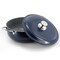 Oster Cartagena 7.4 Quart Nonstick Aluminum Caldero with Lid in Dark Blue 143699.02 - alternate 2