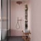 Apollo Tile Arte 1.97 in. x 7.87 in. Matte Pink Ceramic Subway Wall and Floor Tile 6.46 sq. ft./case 60-pack APLRID88PNKM - alternate 3