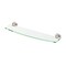 Gatco Locke Glass Shelf, Satin Nickel 5466 - alternate 2
