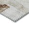 Homeroots 5' X 8' Beige Gray And Khaki Abstract Washable Indoor Outdoor Area Rug 618077 - alternate 4