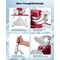 Vevor Commercial Ice Crusher 661LBS/H Electric Snow Cone Maker Shaved Ice Red WF-A108P - alternate 5