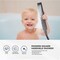 Supply Giant High Pressure Single Function Square Rainfall Showerhead, 2.5 GPM, 2in Face Diameter 74-927I-NC - alternate 5