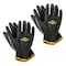 Qep Tiler's Gloves, One-Size, Elastic Cuff, Polyester, Black, 2PK 21595 - alternate 1