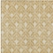 Homeroots 8' X 10' Gold And Ivory Geometric Washable Indoor Outdoor Area Rug 596030 - alternate 3