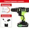 Edendirect 21V Cordless Electric Drill - Multifunctional Lithium-Ion Impact Drill with LED and Variable Speed IR-TB15 - alternate 4