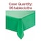 Smarty Had A Party 54 x 108 Hunter Green Rectangular Disposable Plastic Tablecloths 96 Tablecloths, 96PK 813270-HG-CASE - alternate 7