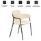 Leisuremod Axis Collection Modern Dining Chair in Beige, 2PK AC22BG2 - alternate 6