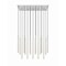 Z-Lite Forest 17 Light Linear Chandelier, Brushed Nickel, 42 In W 919MP24-17L-BN-LED - alternate 4