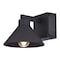 Vaxcel Sumner Outdoor Black Dusk to Dawn Wall Sconce with GFCI Outlet, Dark Sky Shade T0797 - alternate 5