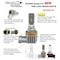 Race Sport Lighting H1 Pnp Series Plug-N-Play Led Direct Oem Replacement Bulbs RSPNPH1 - alternate 4