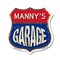 Signmission Manny's Garage, 12 Inch X 12 Inch, Plastic Sign SHI-P-12-383-MANNY - alternate 1