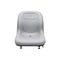 Uni Pro 128 Bucket Seat, With Slide Rails & 1 Normally Open OPS, Gray Vinyl 8642 - alternate 3