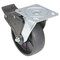 Vestil Glass Filled Nylon Swivel With Total Brake Caster 6 In. Diameter x 2 In. Width 1200 lb Black CST-VE-6X2GFN-SWTB - alternate 5
