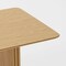 Homeroots 79" Natural Solid Wood Sled Base Dining Table 712136 - alternate 5