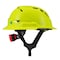 Lift Safety RADIX TYPE 2 FULL BRIM VENTED (Hi-Viz Yellow) - ANSI-C, TYPE 2 HRXF-25HVC2 - alternate 3