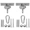 Playberg Heavy Duty Permanent Swing Hanger Brackets Set for Indoor and Outdoor Use QI004117 - alternate 1