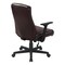 Office Star Products Exec Seating Faux Leather Mid Back Managers Office Chair, Chocolate FL91201-u2 - alternate 4