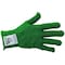 Workhorse Color-Coded Cut-Resistant Hand Protection Gloves, FDA-Compliant, A8, 13 Gauge WH A513-GRN-XSM - alternate 1
