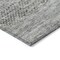 Homeroots 5' X 8' Gray And Charcoal Striped Washable Indoor Outdoor Area Rug 615663 - alternate 6