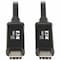 Eaton EATON Thunderbolt 3 Active Cable M/m, 40 Gbps, 5a 100w Power Delivery, 4k/60 Hz, 2 MTB3-02M-5A-AB - alternate 1
