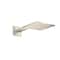 Axor ShowerSolutions Showerhead 250 Square 2- Jet with Showerarm Trim, 2.5 GPM in Brushed Nickel 35310821 - alternate 1