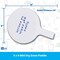 Flipside Mini Dry Erase Answer Paddles, 5" x 9", 24PK 10036 - alternate 3
