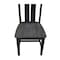 Whitewood Industries Chairs, Wood Back, 40 W 23.2 H C75-13P - alternate 2