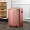 Happimess Marco Rectangular 10.6-Gallon Double Bucket Trash Can with Soft-Close Lid, Rose Gold HPM1005D - alternate 2
