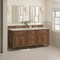 James Martin Vanities Lorelai 72" Double Vanity, Mid-Century Walnut, w/ 3 CM Tajnar Eclos Top 424-V72-WLT-3TJR - alternate 2