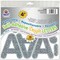 Pacon Self-Adhesive Letters, Silver Dazzle, Puffy Font, 4in, 78 Count, PK2 P0051688 - alternate 1