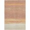 Homeroots 5' X 8' Salmon Striped Washable Indoor Outdoor Area Rug 608510 - alternate 3