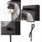 Jonathan Y Hugo 6 in. 1-Light Minimalist Modern Plug-In or Hardwired Adjustable Iron LED Wall Sconce w/Rotary D JYL7567A - alternate 3