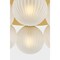 Corbett Lighting Vernazza 8 Light Flush Mount in Vintage Polished Brass Finish 536-24-VPB - alternate 2