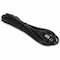 Add-On 10FT NEMA 1-15P MALE TO C7 FEMALE 18AWG 100-250V AT 10A BLACK POWER CABLE ADD-115P2C718AWG10FT - alternate 8