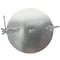 Mitchell Metal 8" Round HVAC Duct Damper, 30 Gauge Galvanized Steel Airflow Control Plate MM-9158 - alternate 1