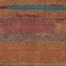 Homeroots 10' X 14' Terra Cotta Abstract Washable Indoor Outdoor Area Rug 608764 - alternate 4