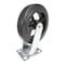 Vestil Rubber Swivel Caster 8 In. Diameter x 2 In. Width 551 Lb. Capacity Black CST-VE-8X2MR-S - alternate 6