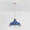 Hudson Valley Lighting Painted No. 1 3 Light Pendant in Polished Nickel/Soft French Blue by Mark D. Sikes MDS300-PN/FBL - alternate 2
