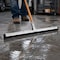 Dsv Standard Uneven Surface Floor Squeegee 22 in, Double Foam Blade Garage Squeegee, Taper Pole Connection 87022 - alternate 3